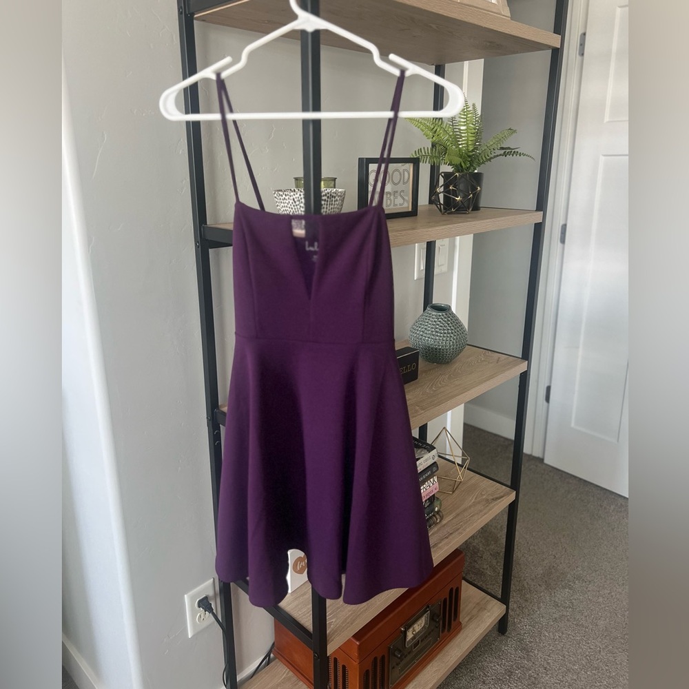 purple dress great for an event or going out